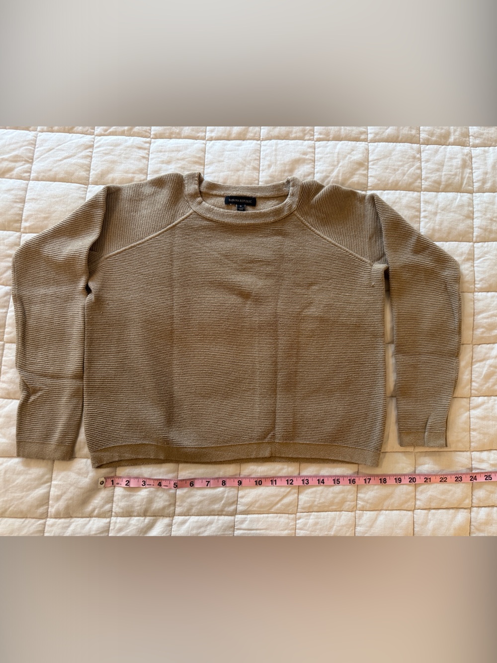 Banana Republic Women's Crewneck Sweater - Taupe